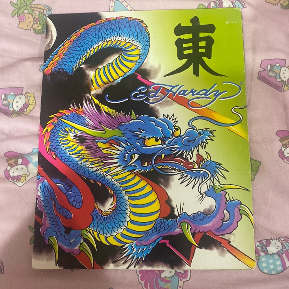 Ed Hardy X Lisa frank collaboration